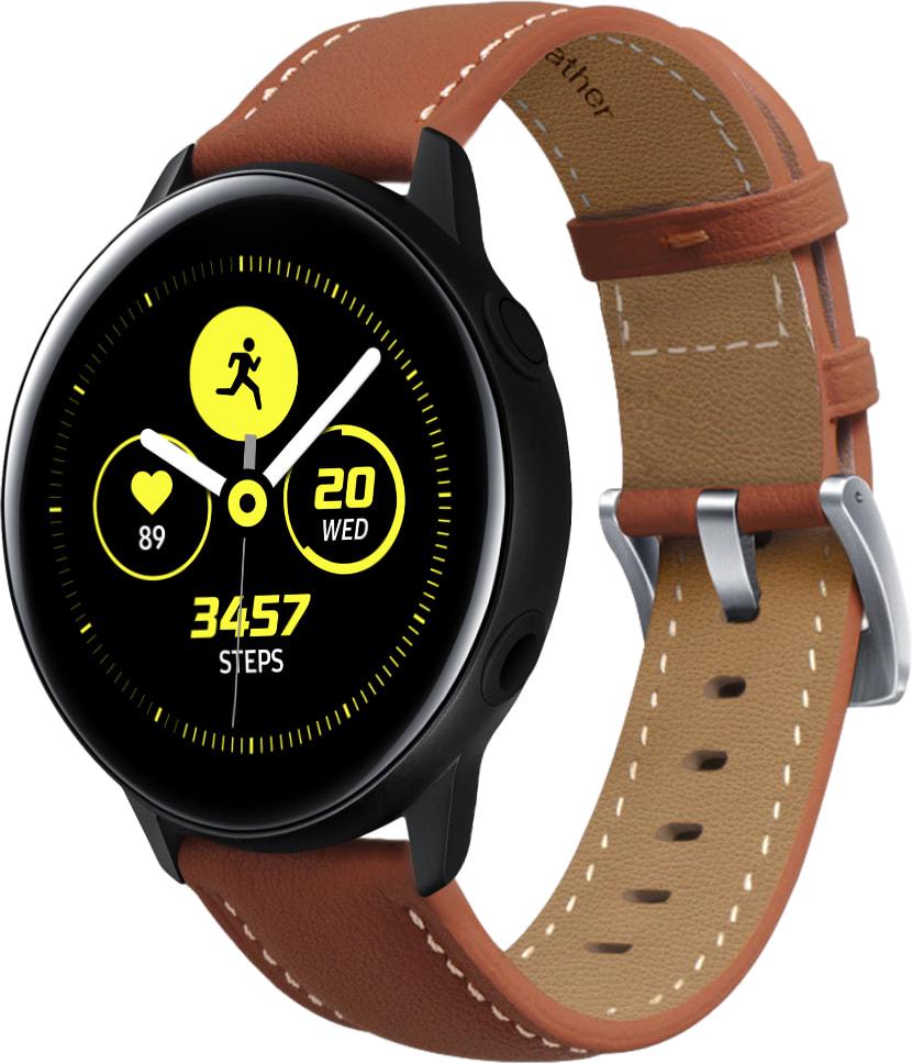 Ремешок кожаный Folsa для Galaxy Watch Active Brown (31520-30)