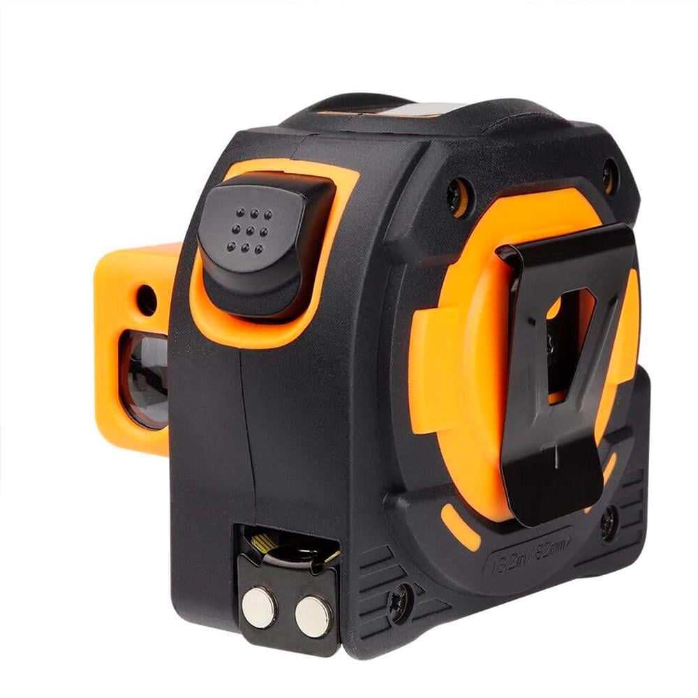 Комбинированная лазерная и механическая рулетка SNDWAY на батарейках 40 м - фото 3 Комбинированная лазерная и механическая рулетка SNDWAY на батарейках 40 м - фото 3