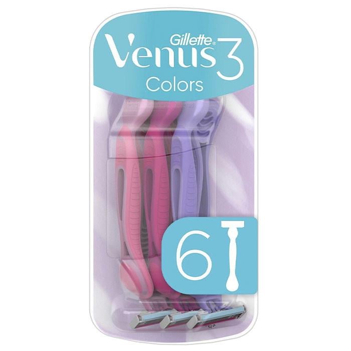 Станки для бритья Gillette Venus 3 Colors 6 шт. (1774840797)