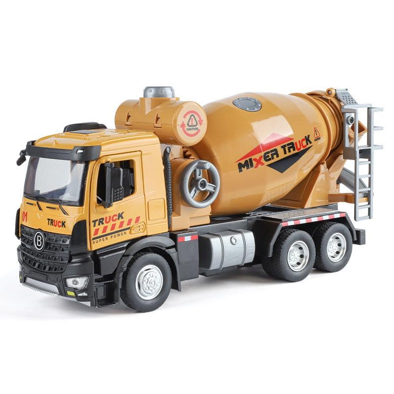 Игрушечная машинка бетоносмеситель инерционная со светом и звуком 1:30 (51638) Игрушечная машинка бетоносмеситель инерционная со светом и звуком 1:30 (51638)