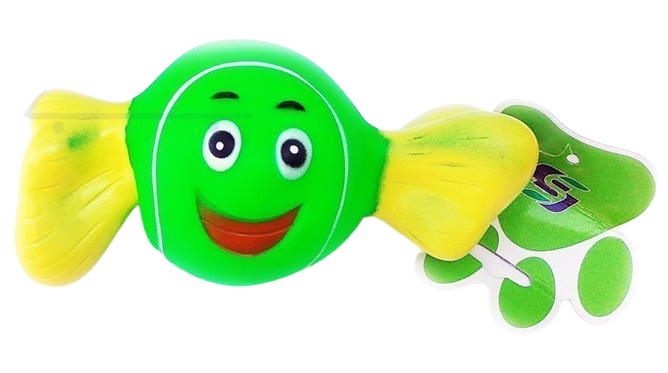 Игрушка резиновая Мяч-кость Зеленый (00000006981)