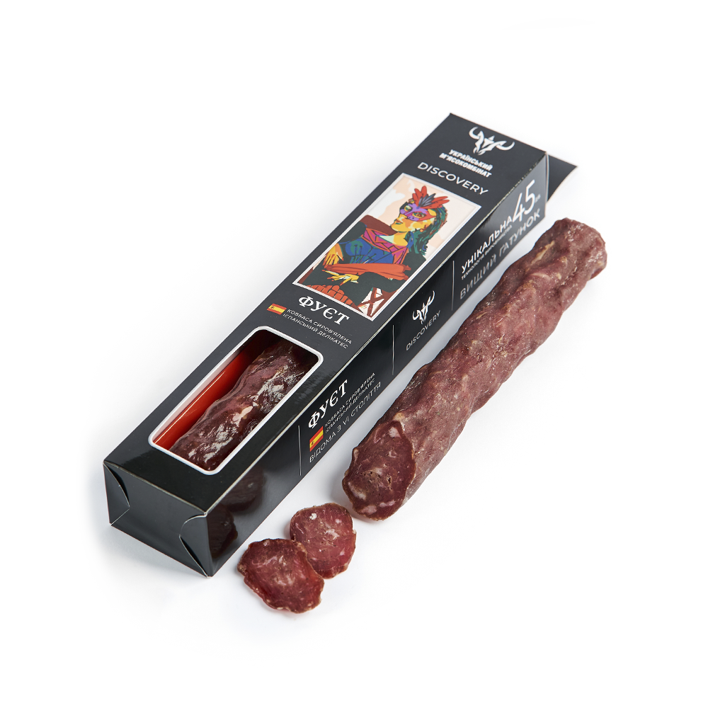 Колбаса сыровяленая Fuet высшего сорта Discovery 240 г