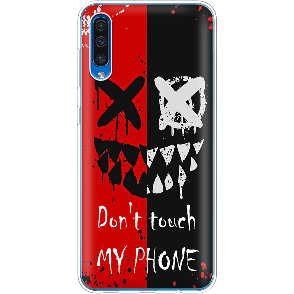 Чехол BoxFace Samsung A505 Galaxy A50 Bad Smile Прозрачный силикон (36417-up2468-36417)