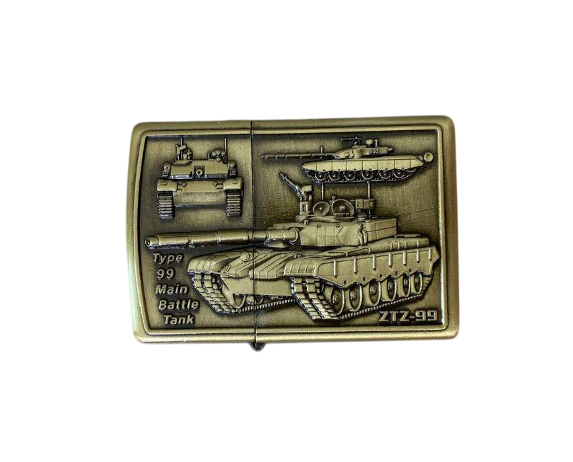 Зажигалка бензиновая ZTZ-99 Танк (32161850)