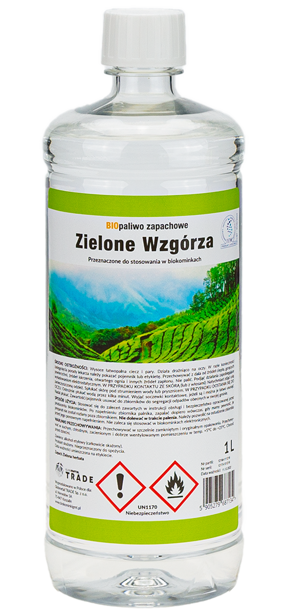 Біопаливо ароматичне 1 л Зелені пагорби