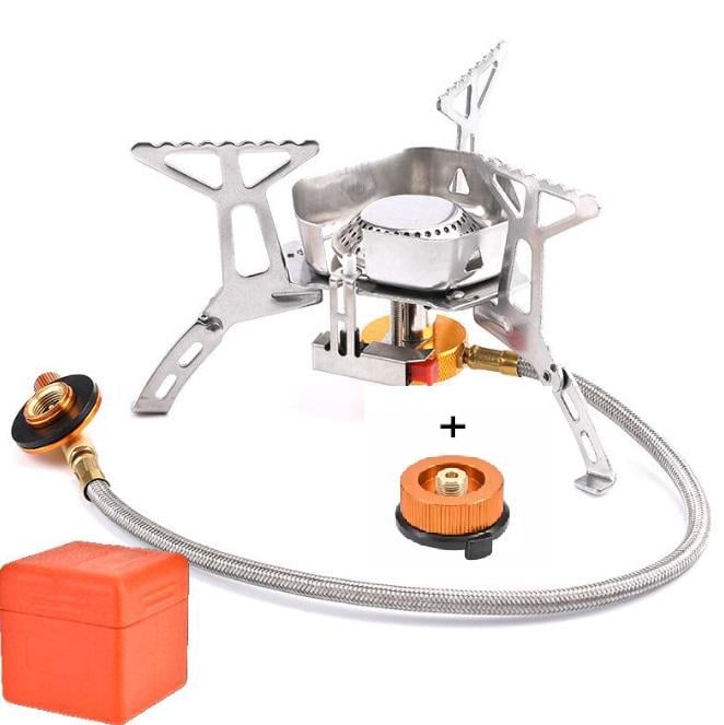 Горелка газовая Walking YZ-853 с адаптером (336) Горелка газовая Walking YZ-853 с адаптером (336)