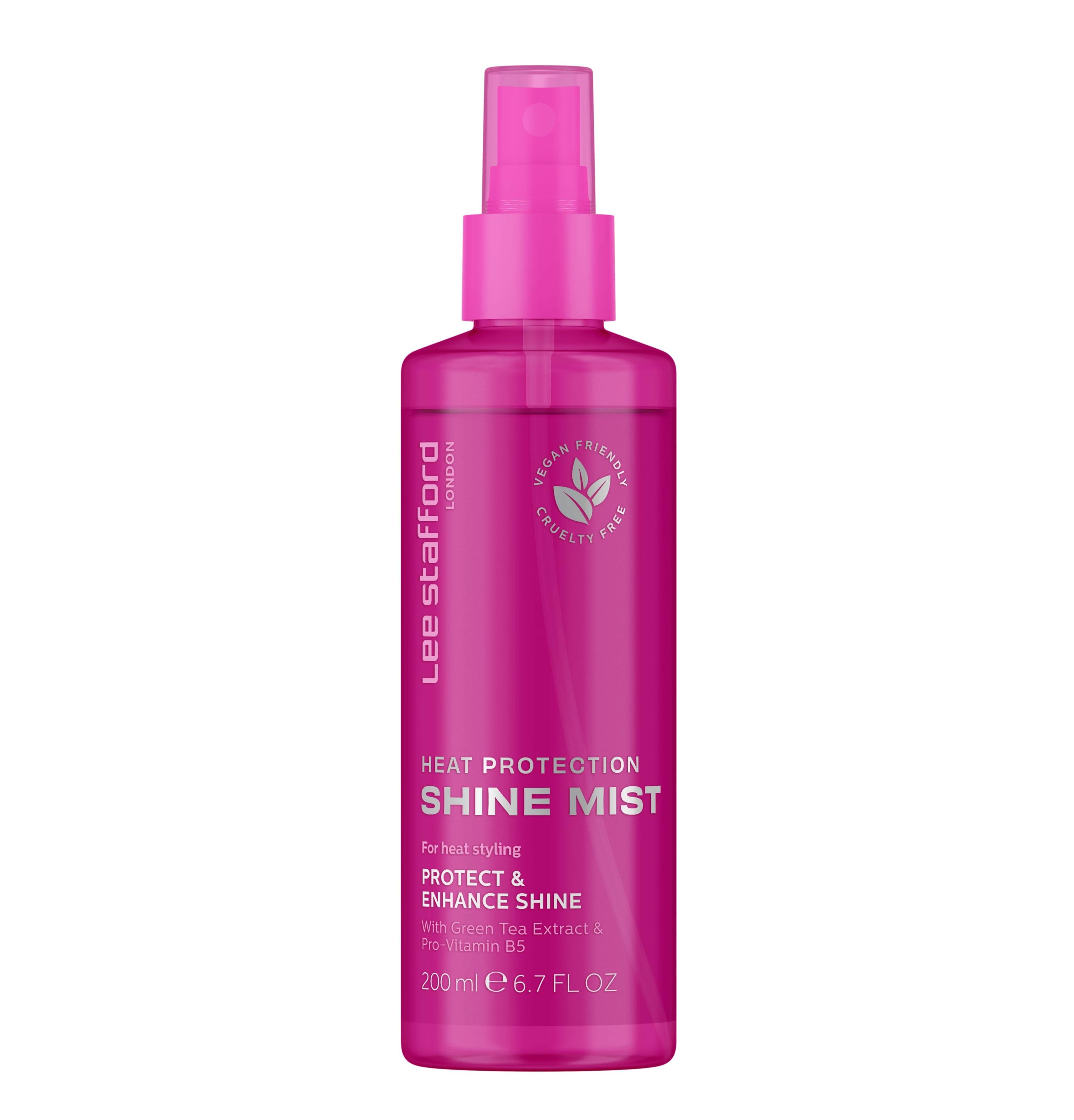 Спрей для сияния волос Lee Stafford Heat Protection Shine Mist защитный 200 мл (5060282705272)