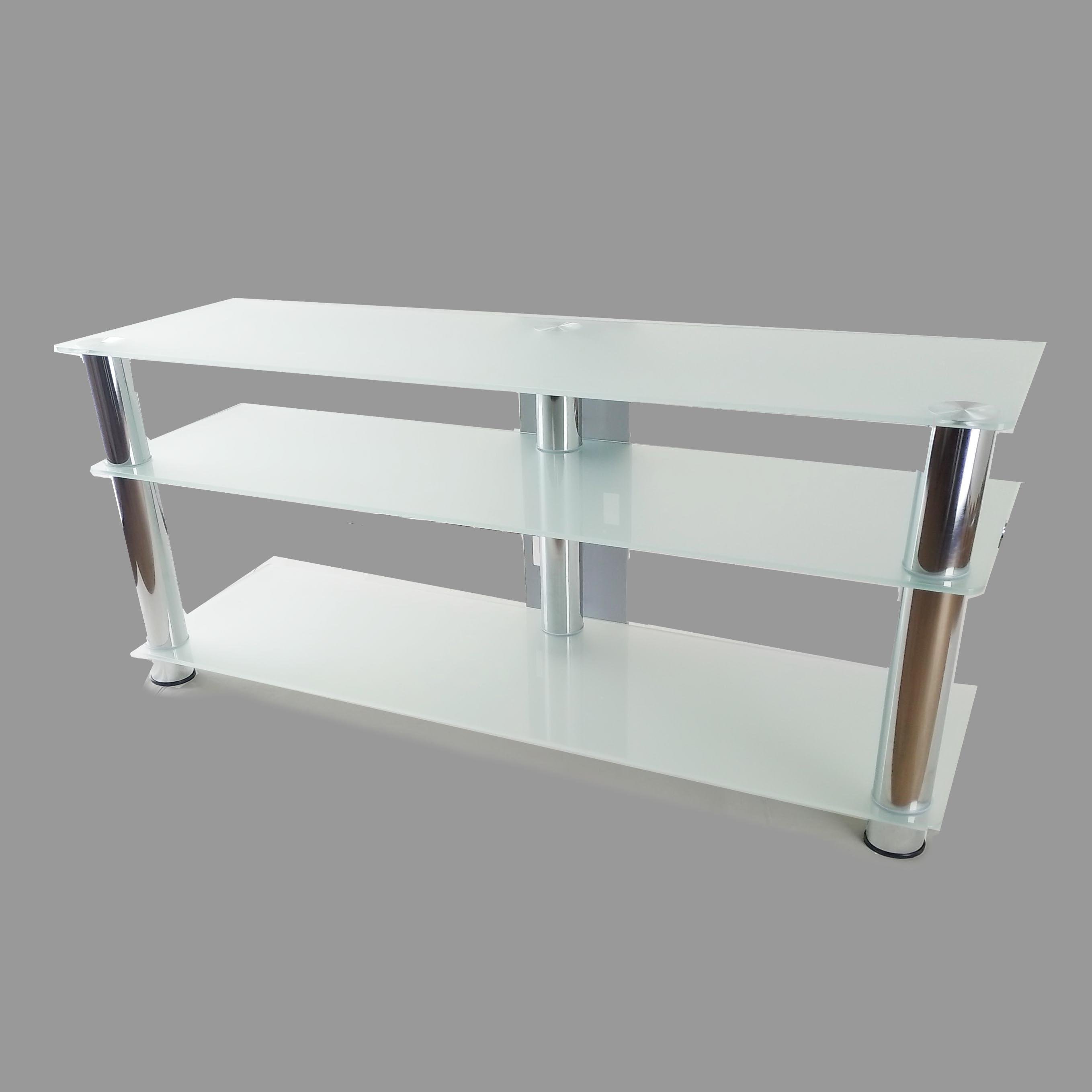 Тумба під телевізор Commus Аскет MX satin Chr 20-60" 1250х350х575 мм Білий/Хром (644410142) - фото 2 Тумба під телевізор Commus Аскет MX satin Chr 20-60" 1250х350х575 мм Білий/Хром (644410142) - фото 2