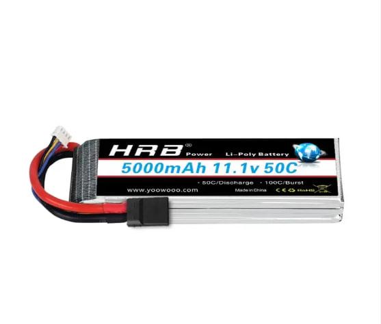 Акумулятор для дрона HRB Lipo XT60 6s 22,2V 5000 mAh 50C (HR-5000MAH-6S-50C-XT60)