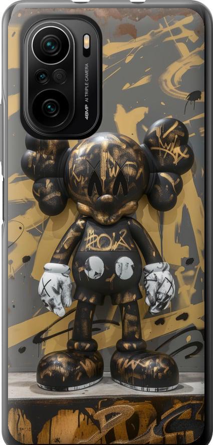 Чехол на Xiaomi Poco F3 Bronze kaws (6097u-2280-42517)