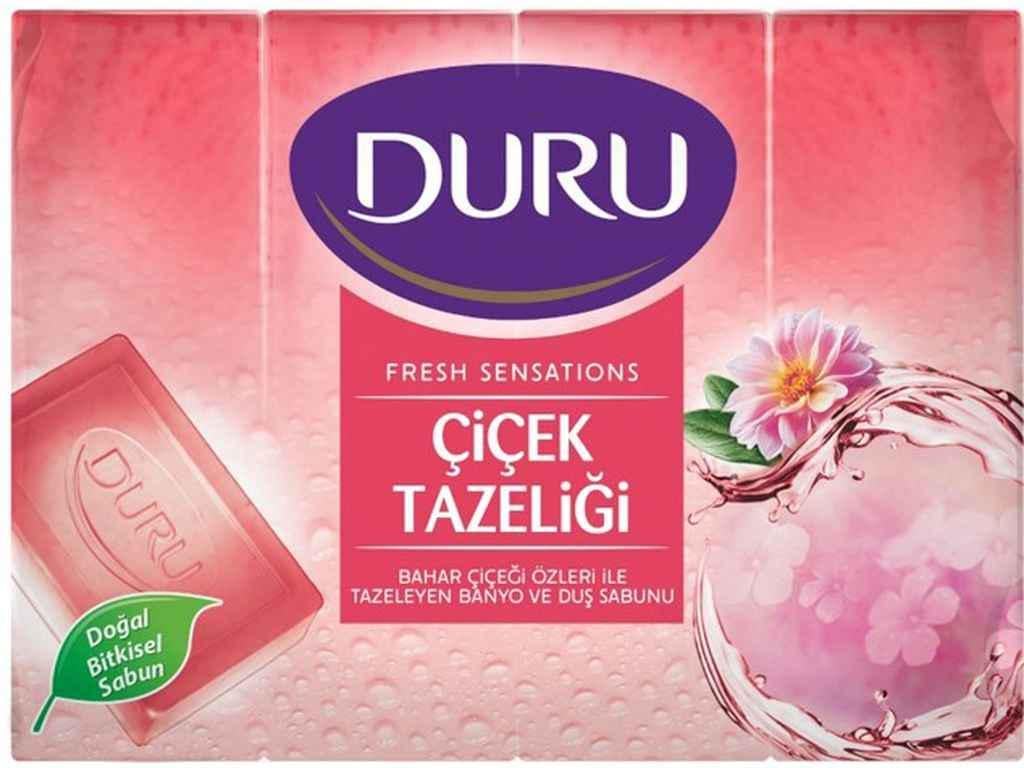 Мило Duru Fresh Sensations 150 г Квіткова хмара 4 шт. (847094)