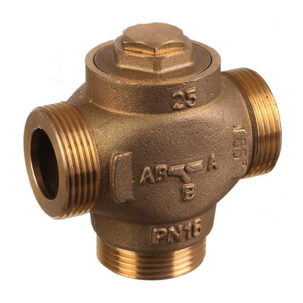 Трехходовой термосмесительный клапан Karro 1 1/4" DN25 мм 55°C (KR1134-1)