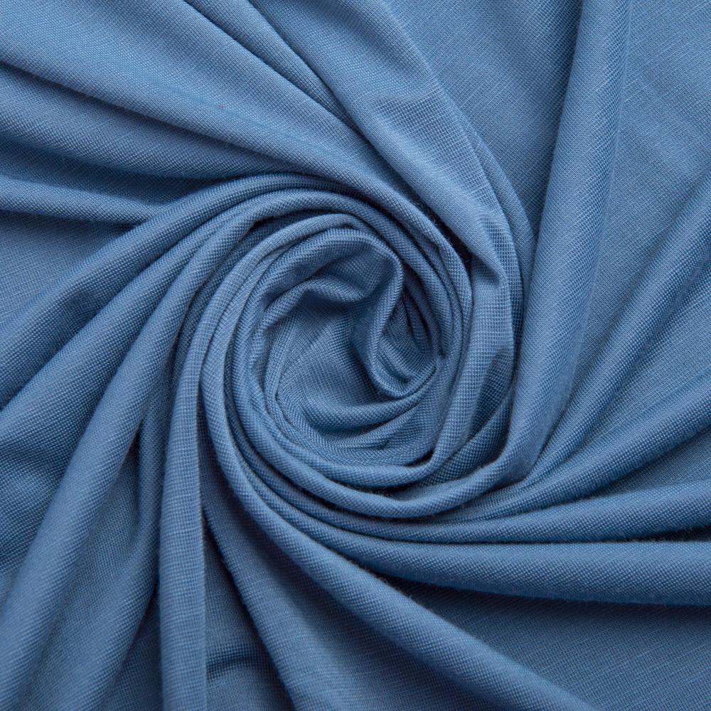 Тканина трикотаж віскоза California Сіро-синій (23307)