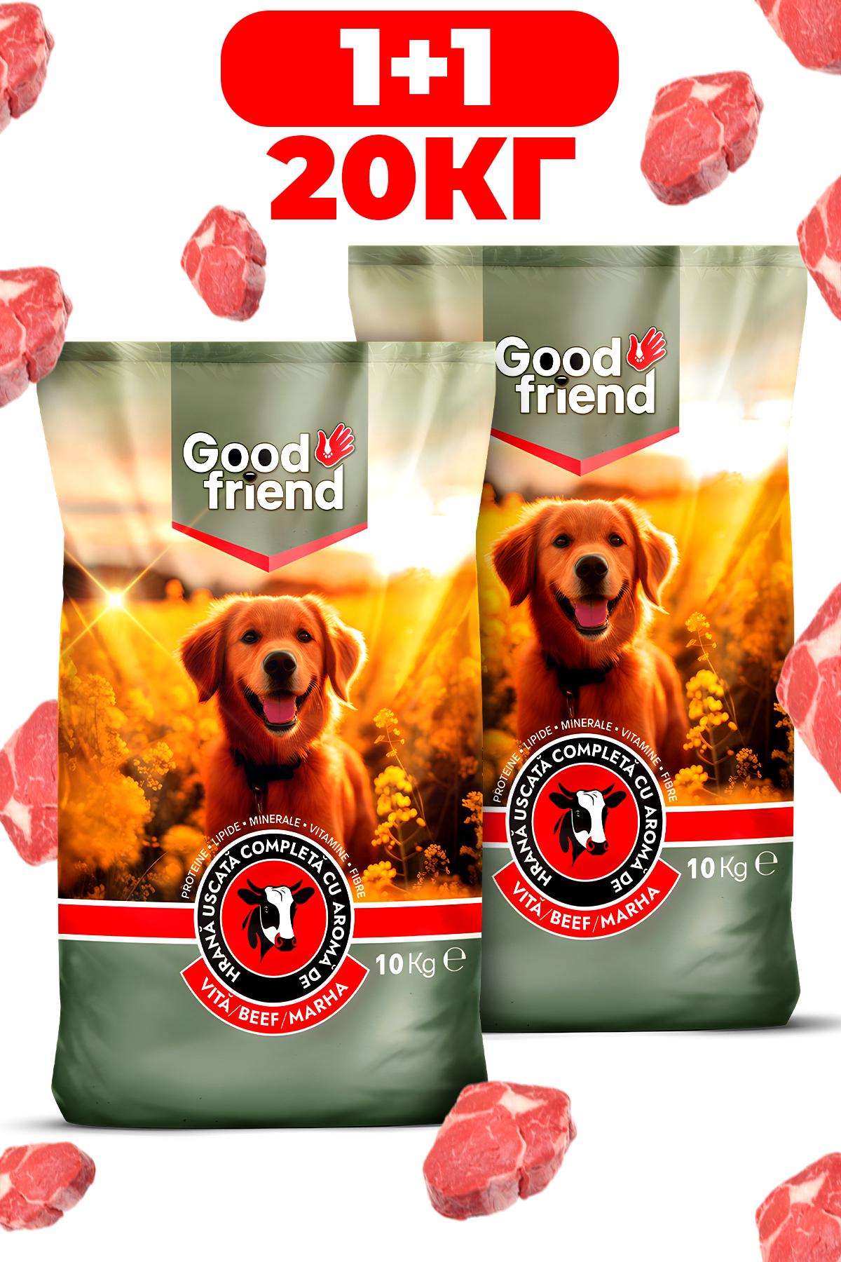 Корм для собак сухой Good Friend для всех пород со вкусом говядины 20 кг 2 шт. (382780860) - фото 2 Корм для собак сухой Good Friend для всех пород со вкусом говядины 20 кг 2 шт. (382780860) - фото 2