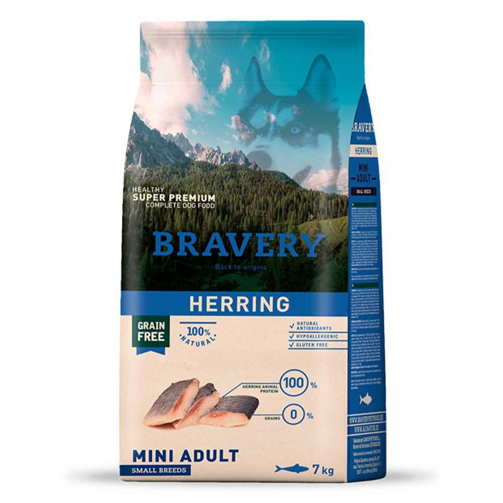 Корм сухой для собак Bravery Dog Herring Mini Small Breeds 7 кг