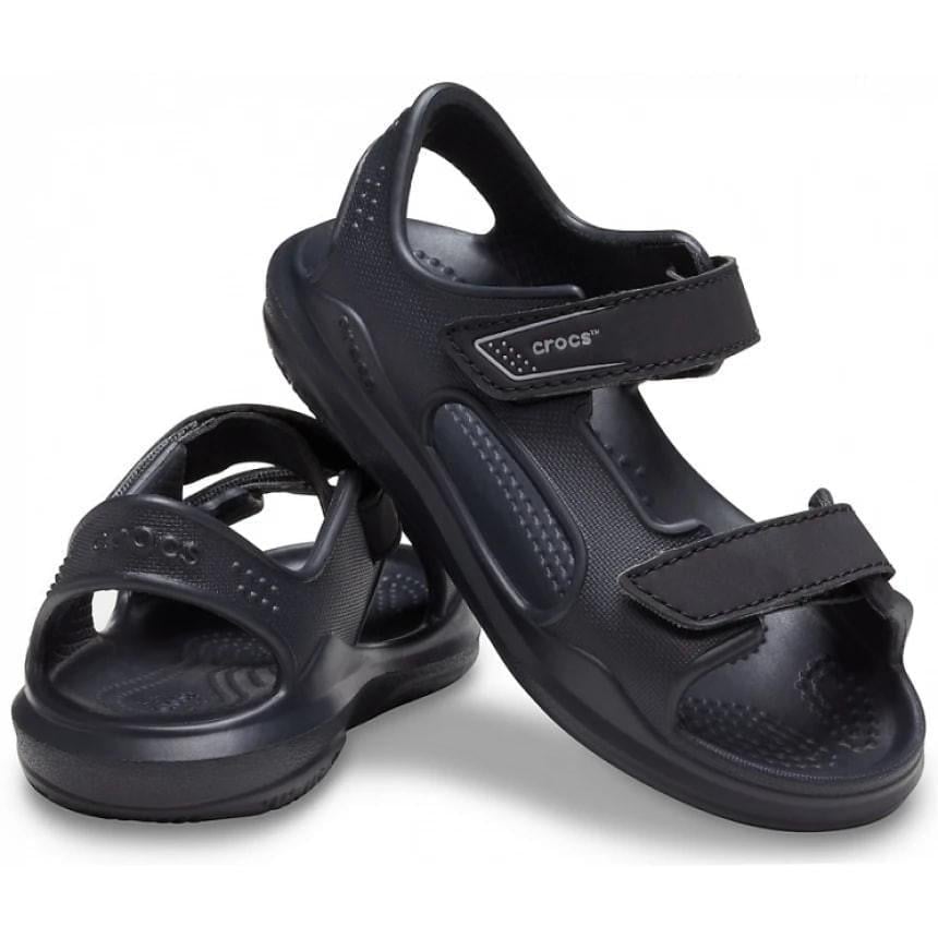 Сандалі для хлопчика Crocs Swiftwater Expedition Sandal kids р. 29/30 Black/Black (18296)