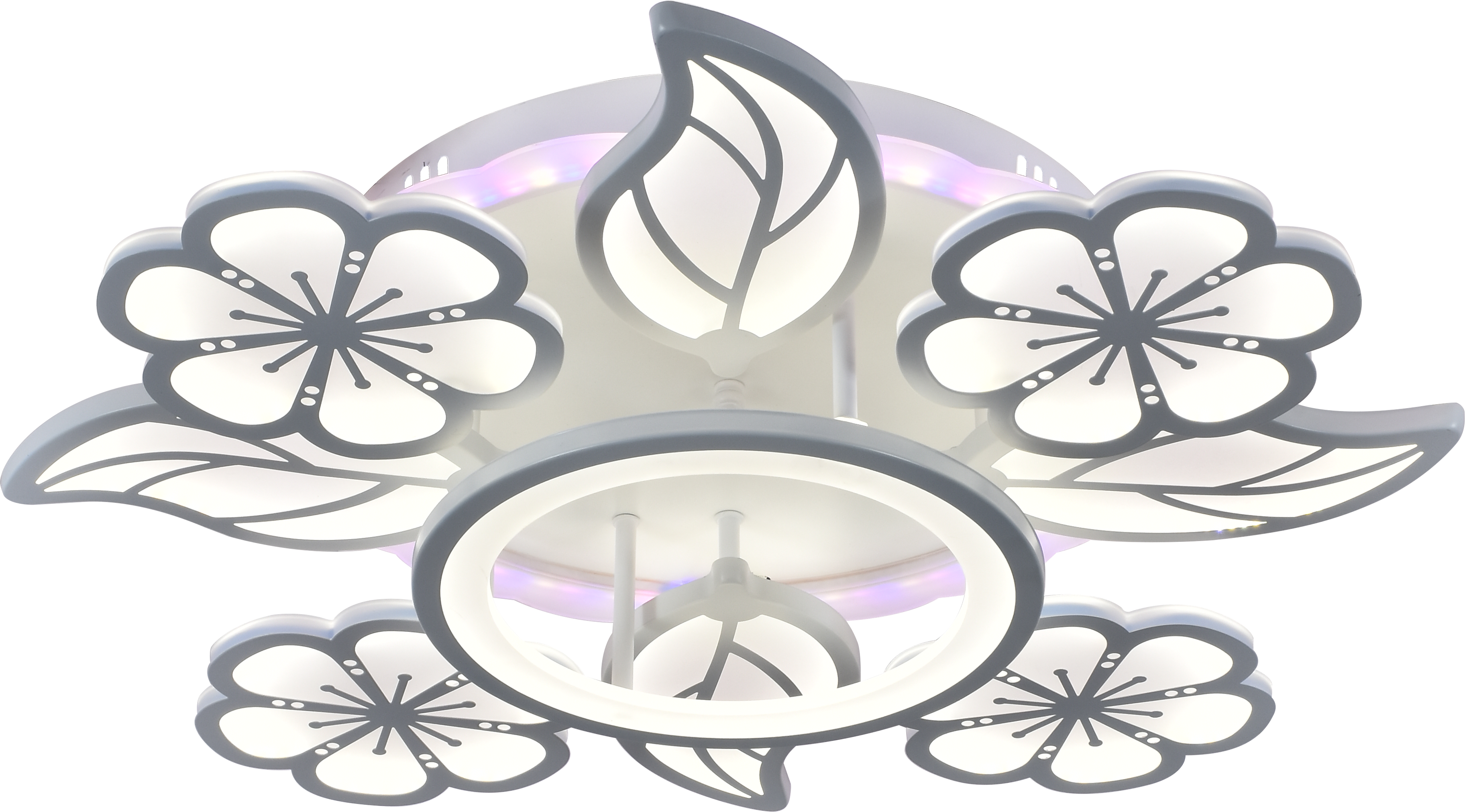 Люстра світлодіодна Sirius MX10002/4+4+1B акрилова