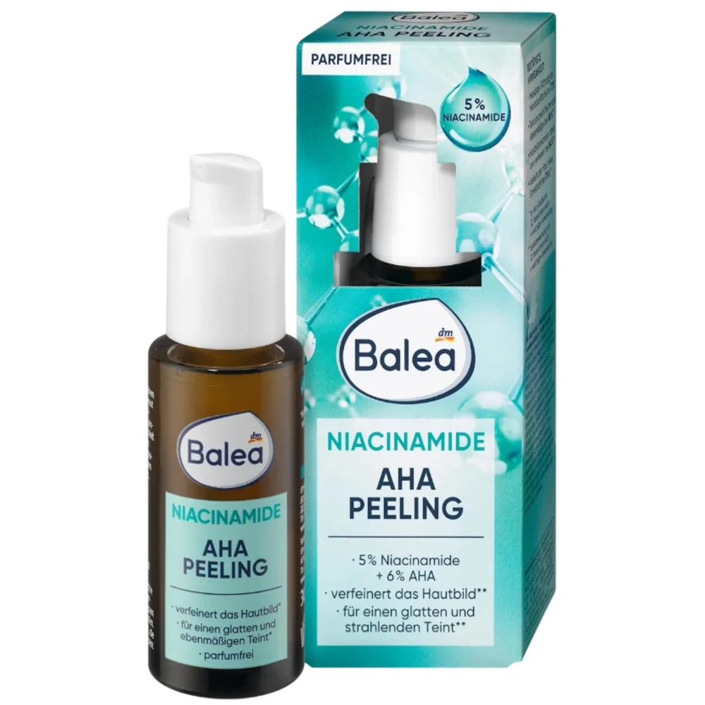 Скраб для тіла Balea Natural Beauty з ніацинамідом та AHA-кислотами 300 г (EPI-15102025-512)