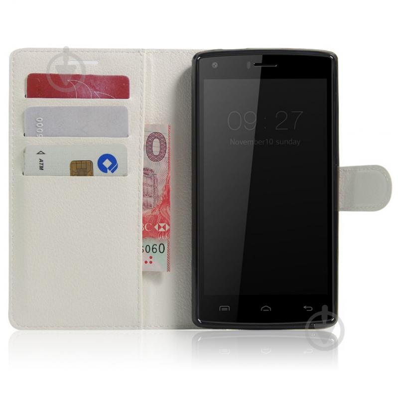 Чохол-книжка Litchie Wallet для Doogee X5/X5 Pro White (lwwh0053)