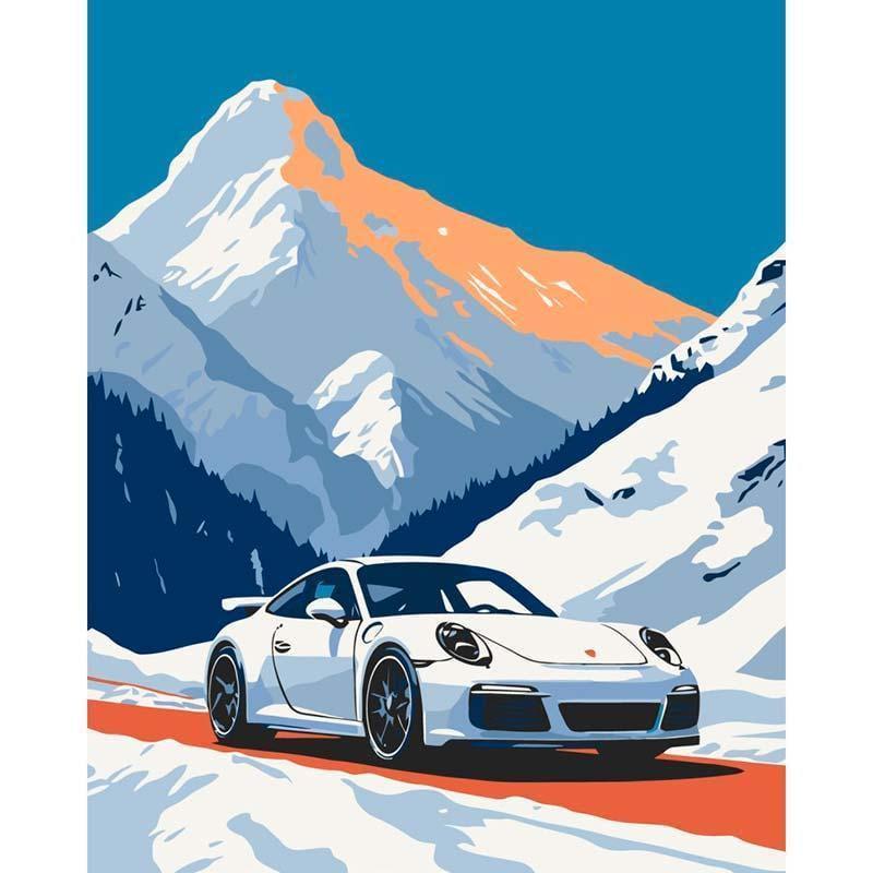 Картина по номерам ART CRAFT Porsche 911 40х50 см (12505-AC)