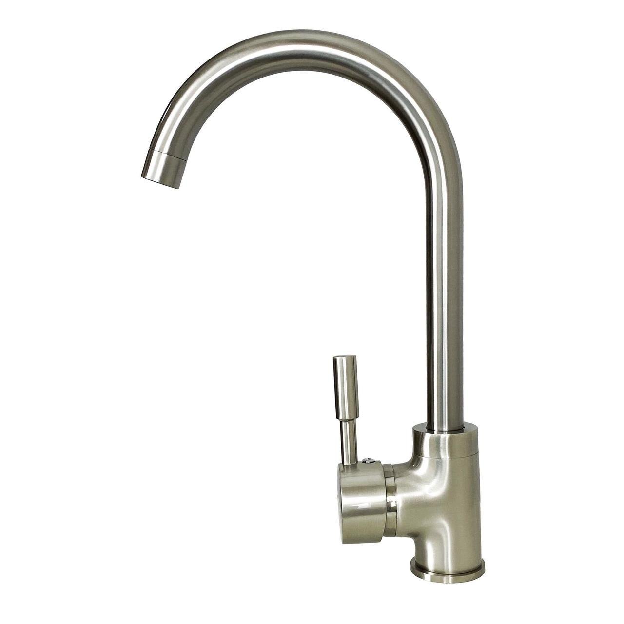 Смеситель для кухни Globus Lux LAZER GLLR-0103S ST Steel (000014074)