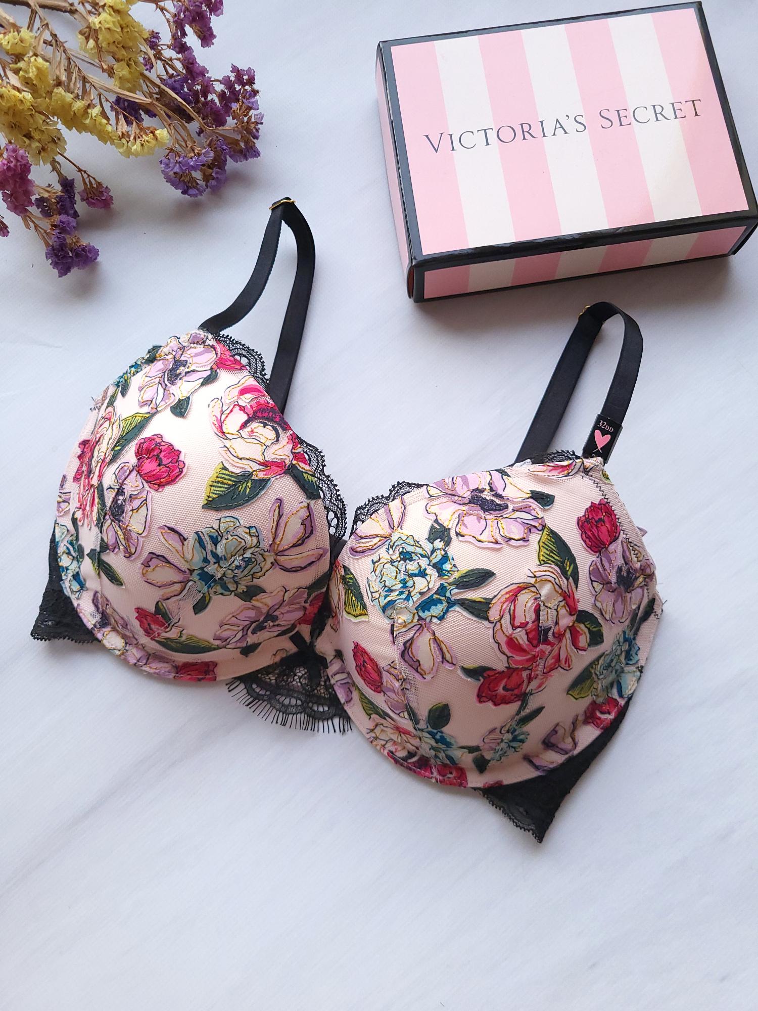 Бюстгалтер женский Victoria's Secret с пуш-апом 70D Розовый (A-1385 32D)