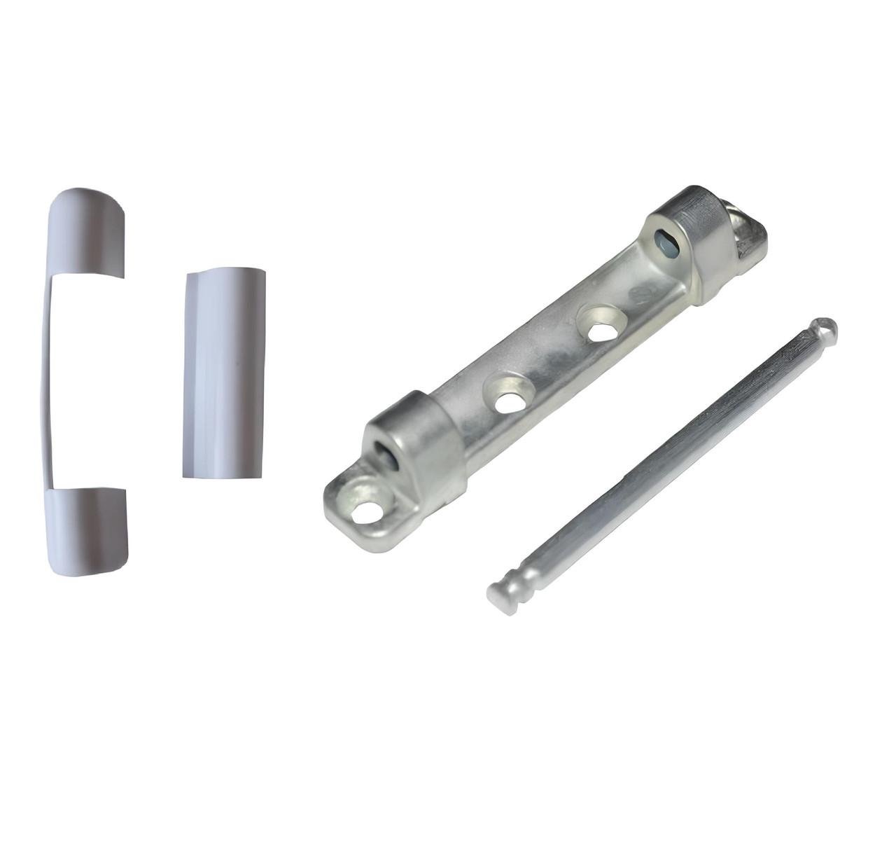 Петля верхняя рамная металлопластикового окна ACCADO 2 шт. (63885) Петля верхняя рамная металлопластикового окна ACCADO 2 шт. (63885)