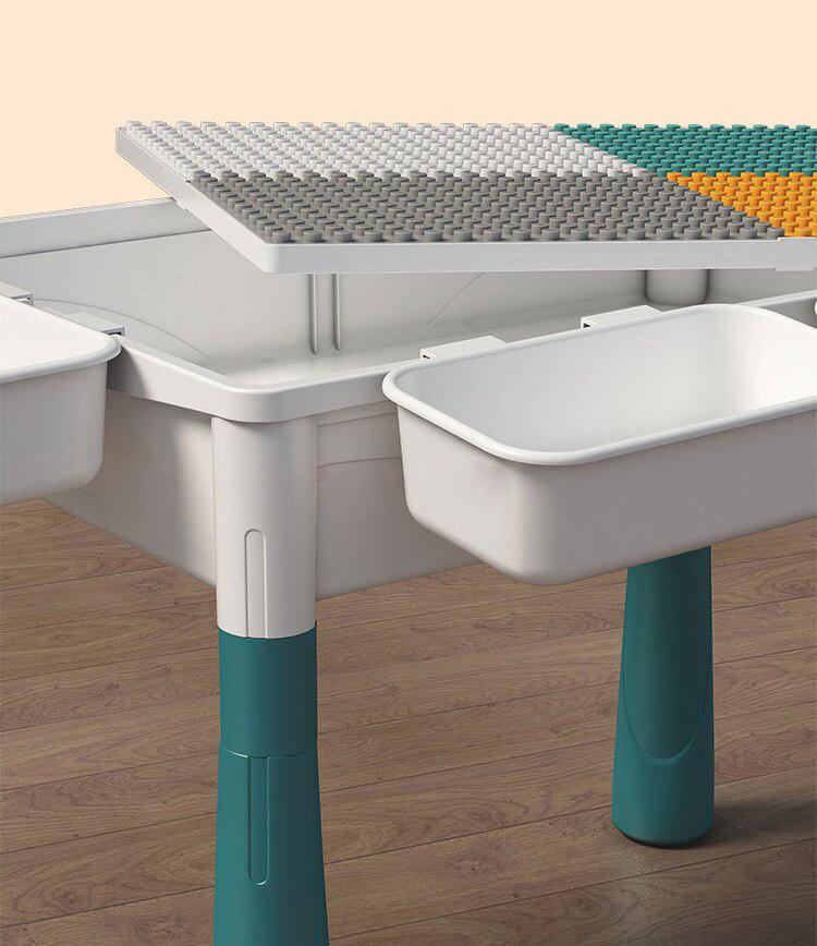 Столик ігровий з конструктором та стільчиком (VA-1430294534) - фото 4 Столик ігровий з конструктором та стільчиком (VA-1430294534) - фото 4