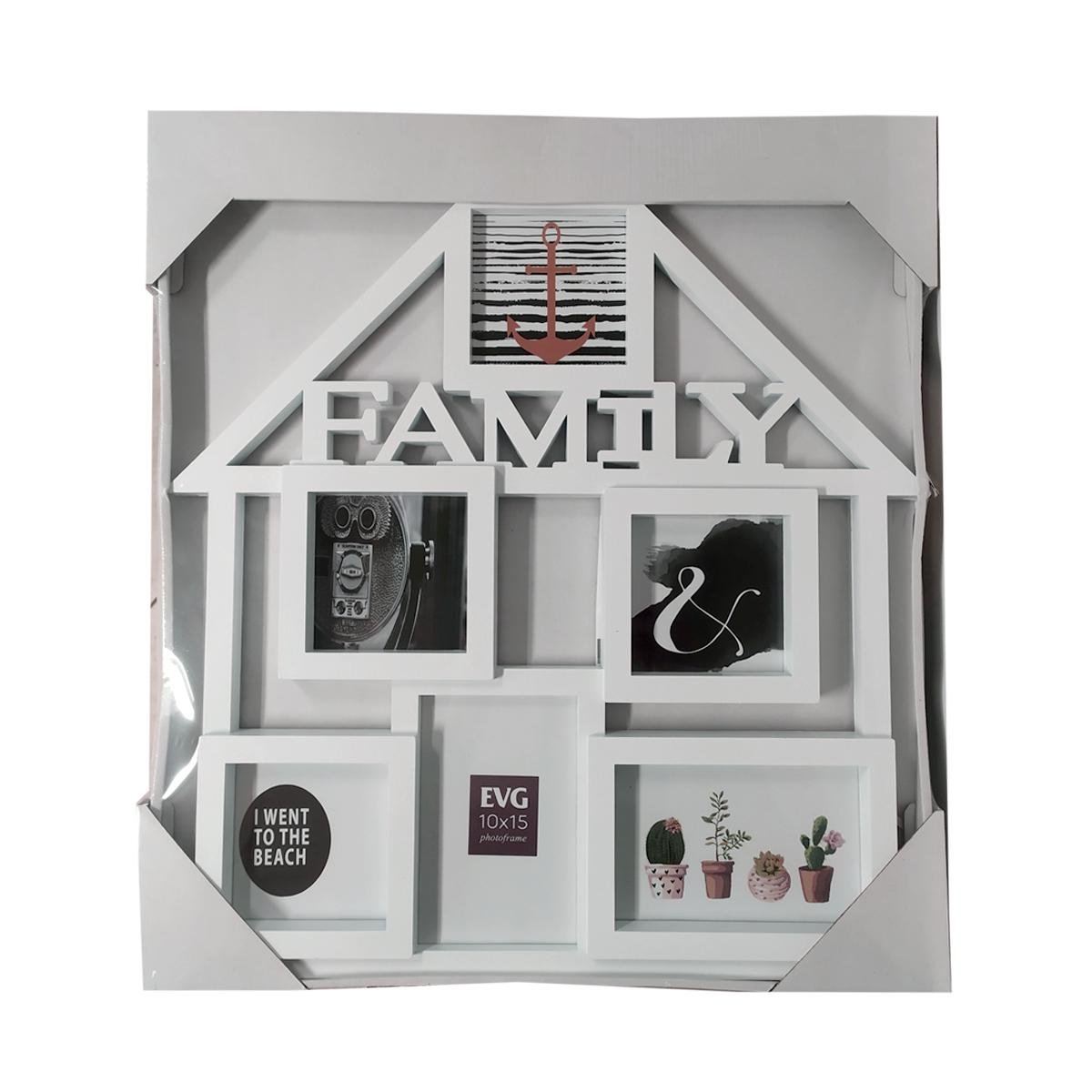 Мультирамка EVG INNO ZB-6-4550 FAMILY HOUSE 6 фото