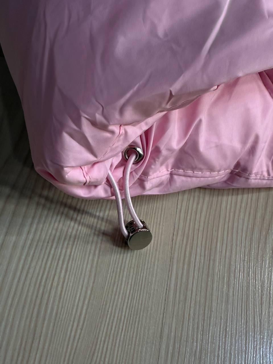 Куртка жіноча LADY YEP 10036 парка пуфер оверсайз з капюшоном р. 42 Рожевий (5577) - фото 8