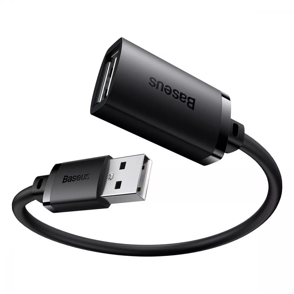 Кабель BASEUS B00631101111-00 AirJoy Series USB to USB 1,5 м Black (11879069)