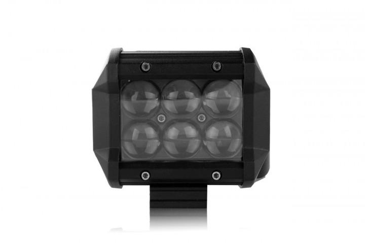 Автофара LightX 5D-18W LED-балка на 6 світлодіодів Чорний - фото 11