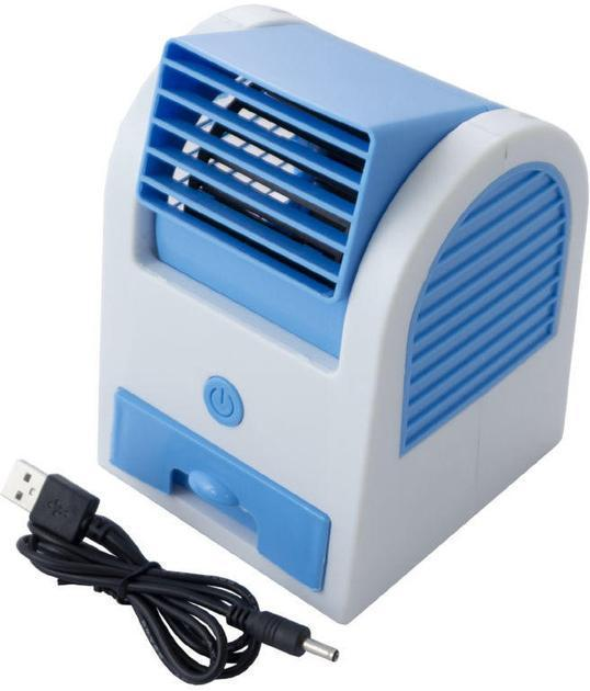 Кондиціонер-міні Conditioninig Air Cooler USB JY-010/0198 Блакитний (18291603) - фото 5