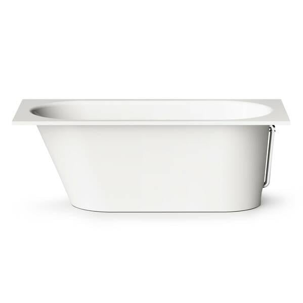 Ванна зі штучного каменю PAA Vario M VAVARM/00 160х70 см Білий глянець