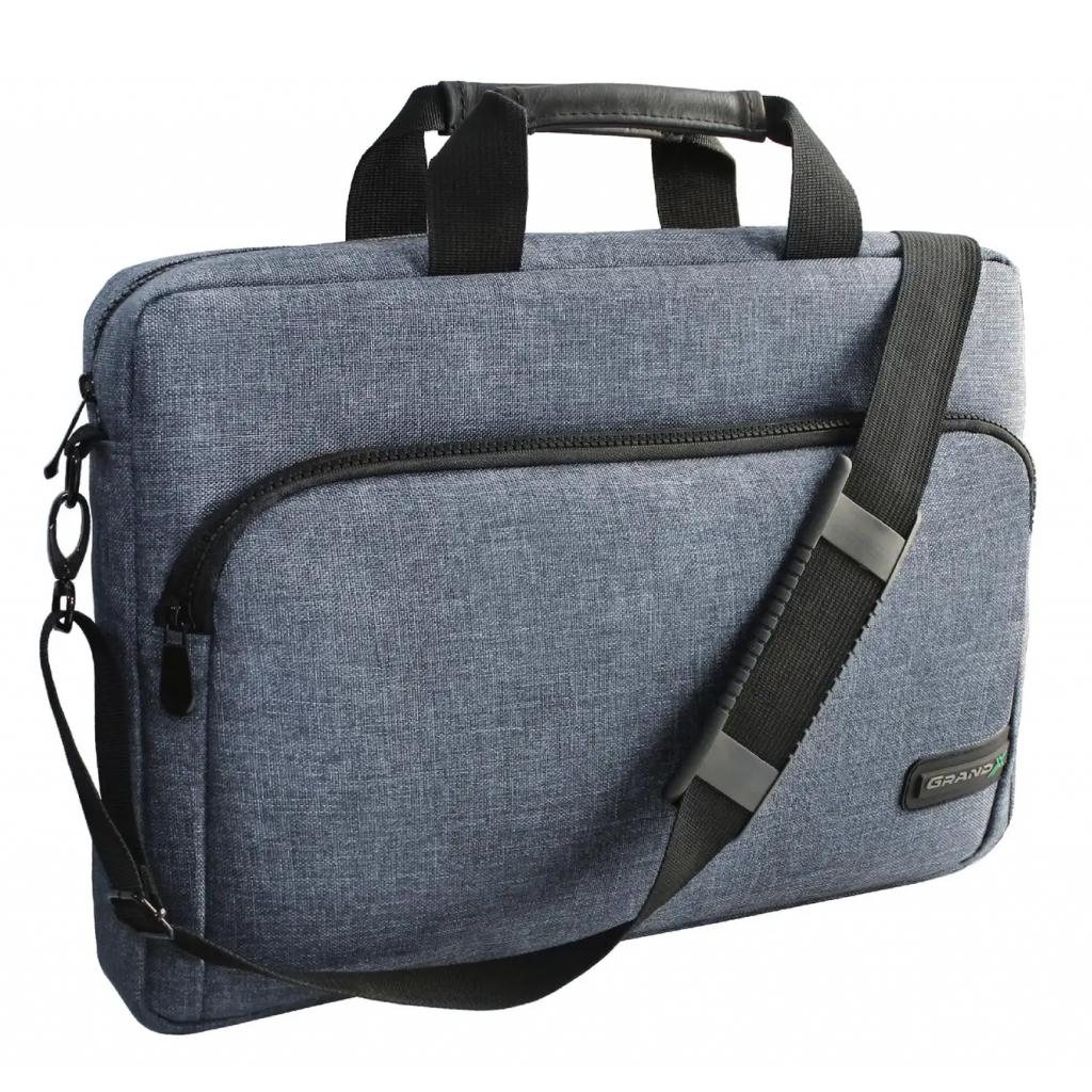 Сумка для ноутбука Grand-X SB-148 Soft Pocket 14'' Blue Gray (SB-148J)