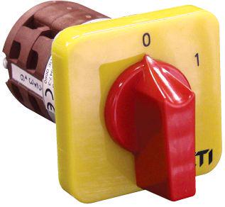 Переключатель кулачковый ETI CS 25 10 U ES 3p "0-1" ж/к 25A (4773082)