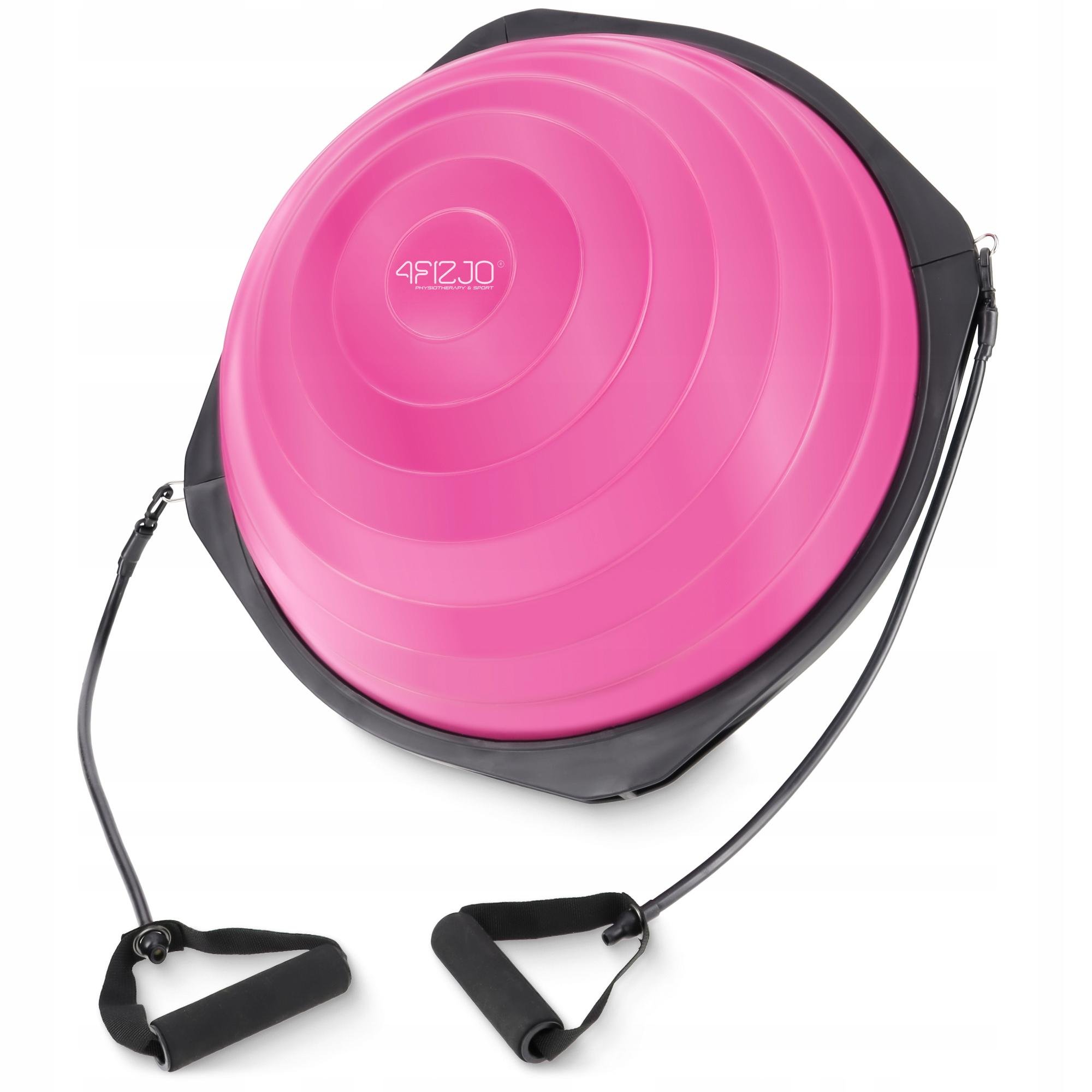 Балансировочная платформа 4FIZJO Bosu Ball 60 см Pink (P-5905973402453)