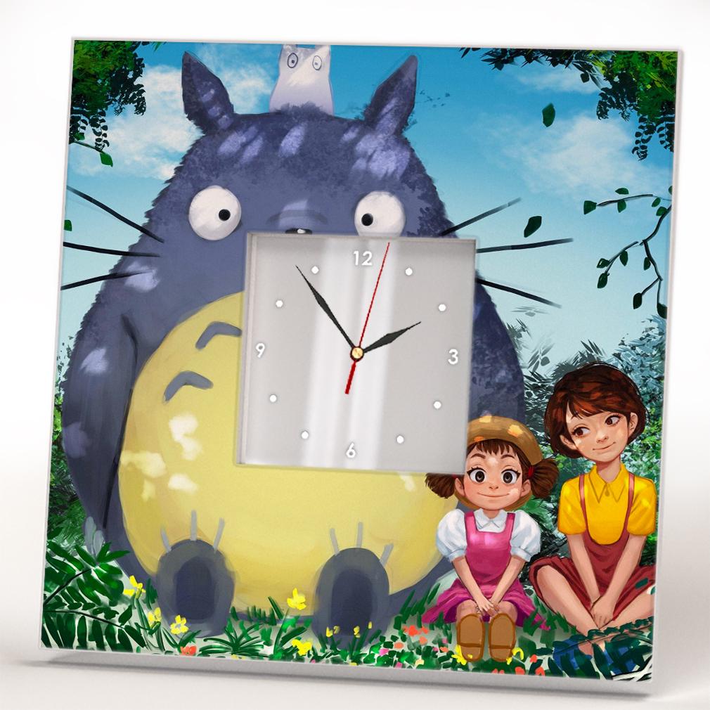 Часы "Мой сосед Тоторо - Миядзаки" 260x260 мм (C04338)