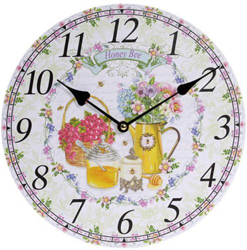 Часы настенные Honey Bee Ø 29 см (BD-487-308-PB) Часы настенные Honey Bee Ø 29 см (BD-487-308-PB)