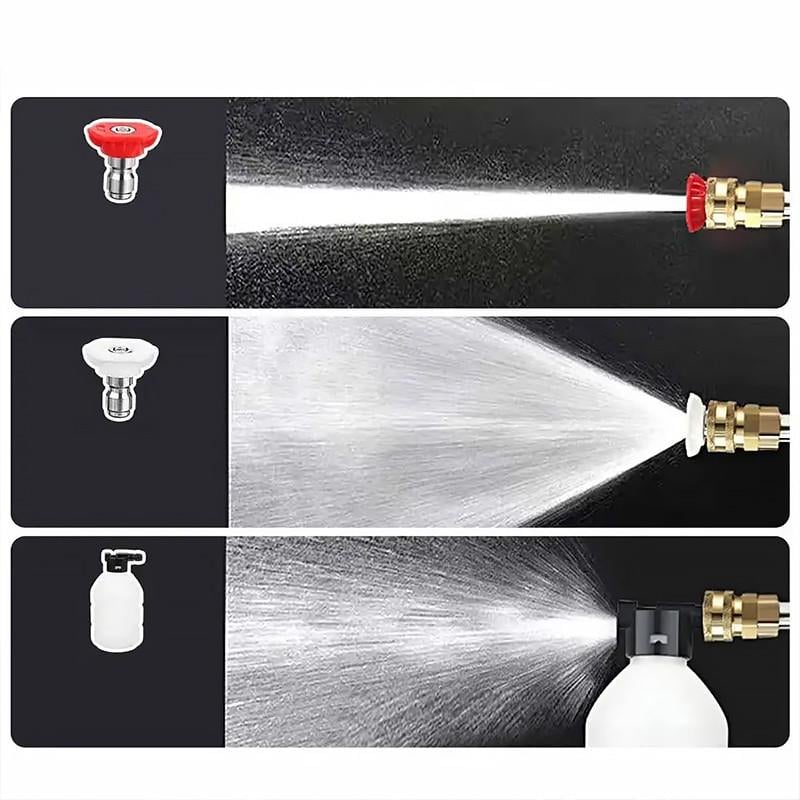 Мийка високого тиску автомобільна Lesko STGM-GJXBZ-02 акумуляторна на 2 акумулятори ручна (24366425) - фото 5 Мийка високого тиску автомобільна Lesko STGM-GJXBZ-02 акумуляторна на 2 акумулятори ручна (24366425) - фото 5