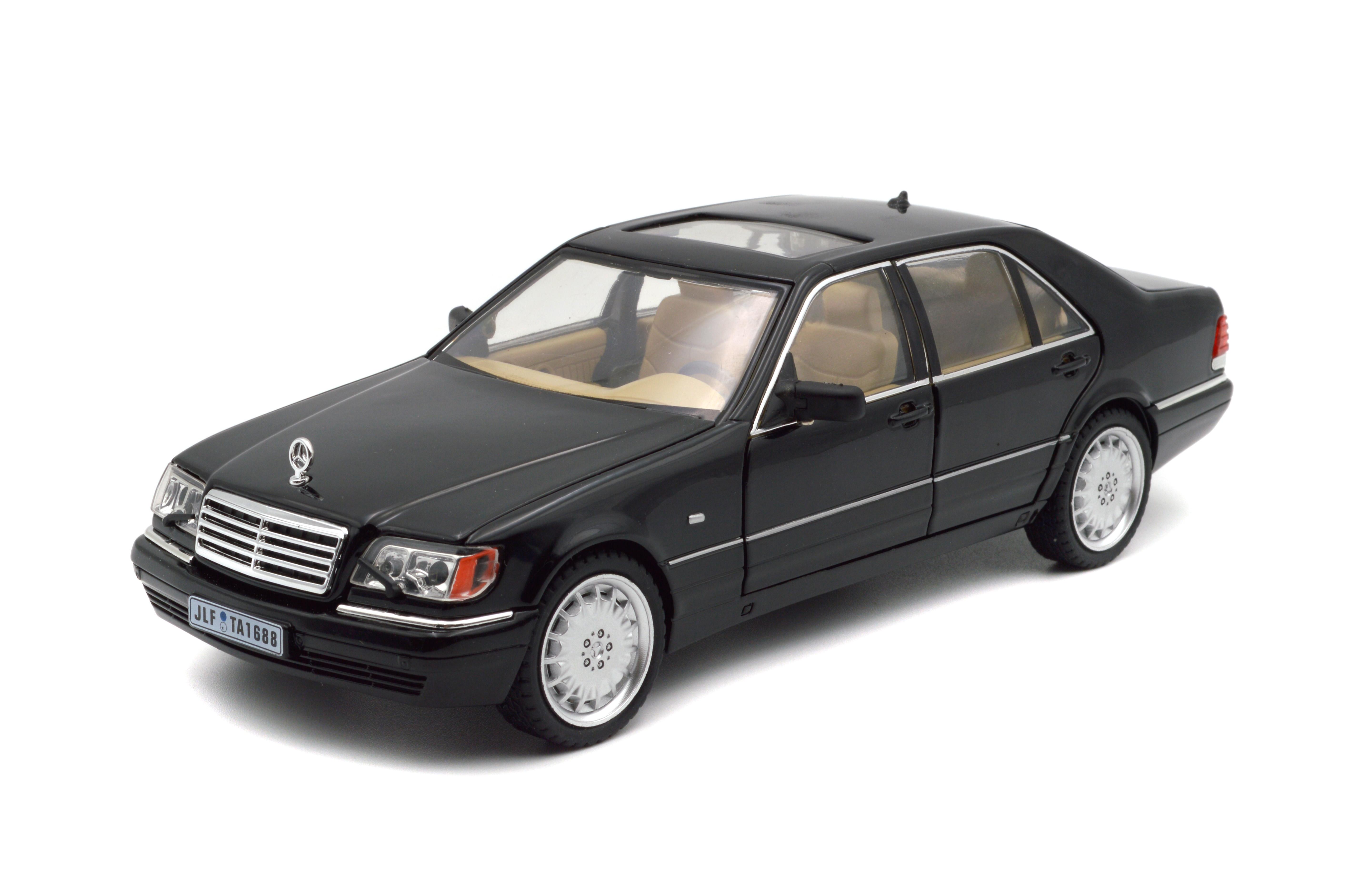 Модель металлическая АвтоЭксперт 1870-52 Mercedes-Benz S320 W140 1:24 звук/свет/открывающаяся дверь
