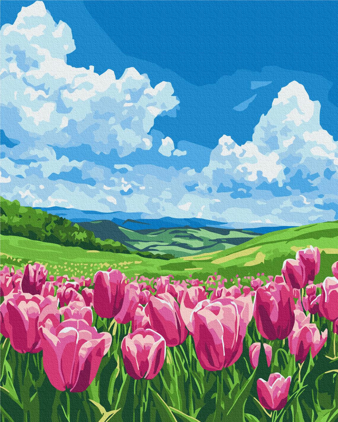 Картина по номерам Brushme Дыхание весны 40x50 см (BS54278)