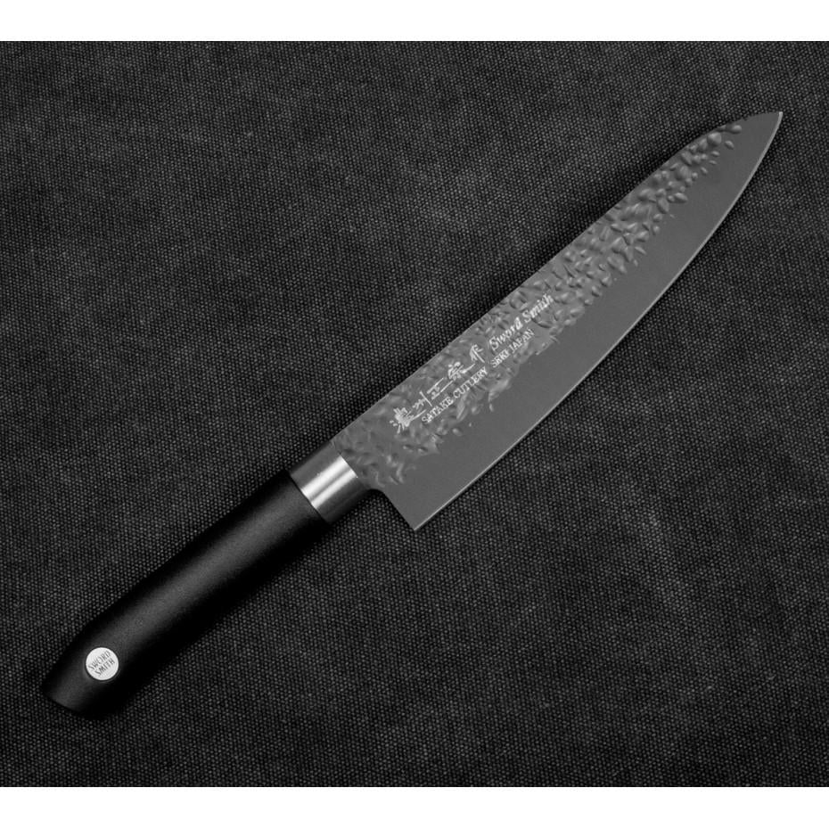 Ніж кухонний Satake Swordsmith шеф 180 мм Black (805-742) - фото 3