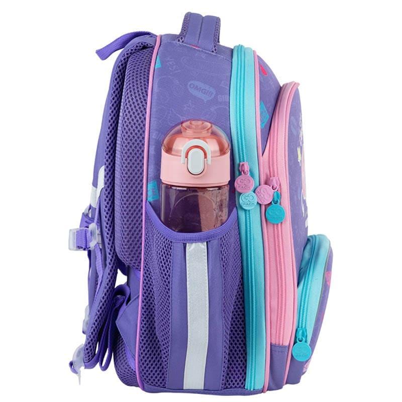 Шкільний рюкзак каркасний GoPack Education Say Cheese 12,5 л Фіолетовий (GO24-597M-4) - фото 7