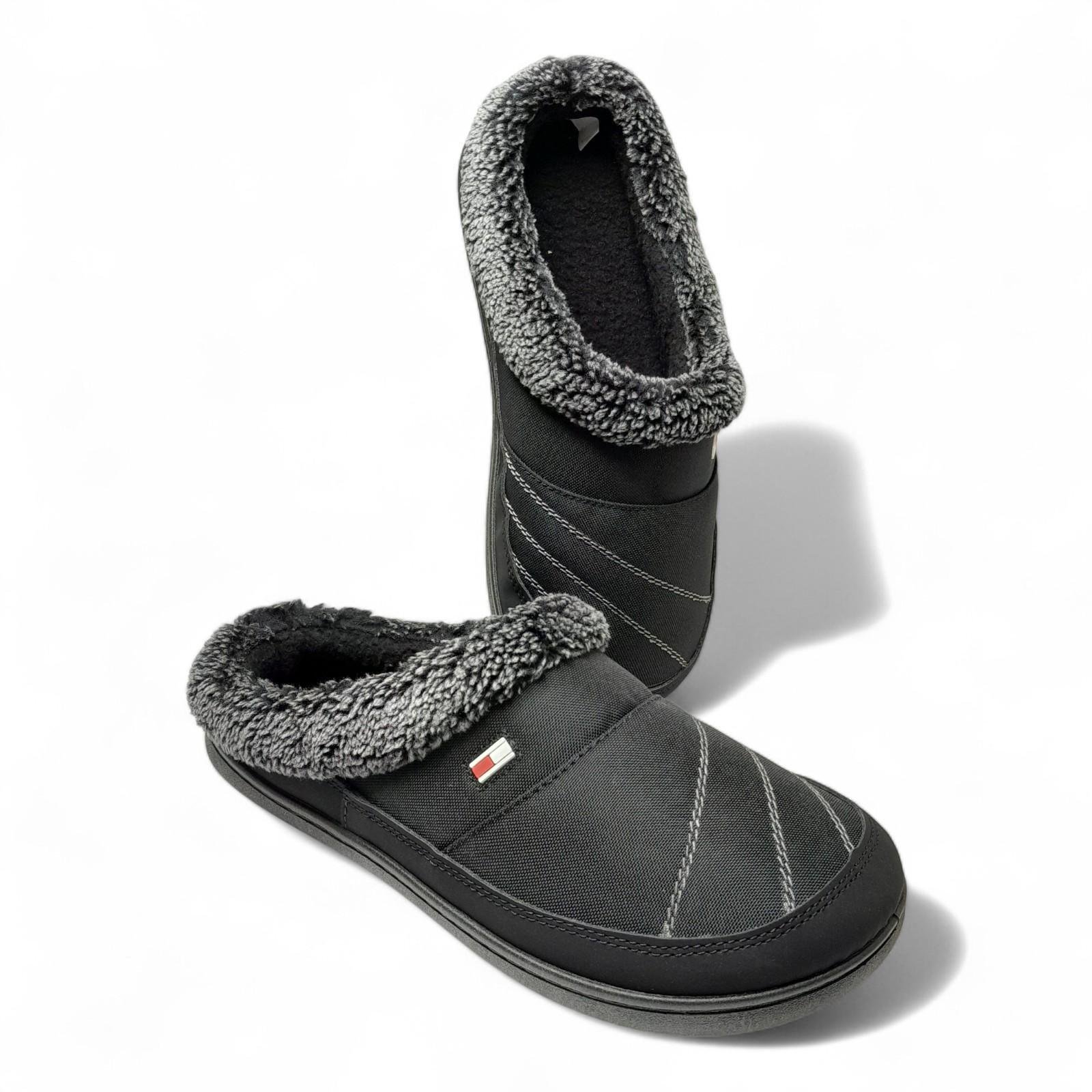 Домашние тапочки мужские теплые Dago р. 43 26,7 см Черный (2786412575) - фото 5