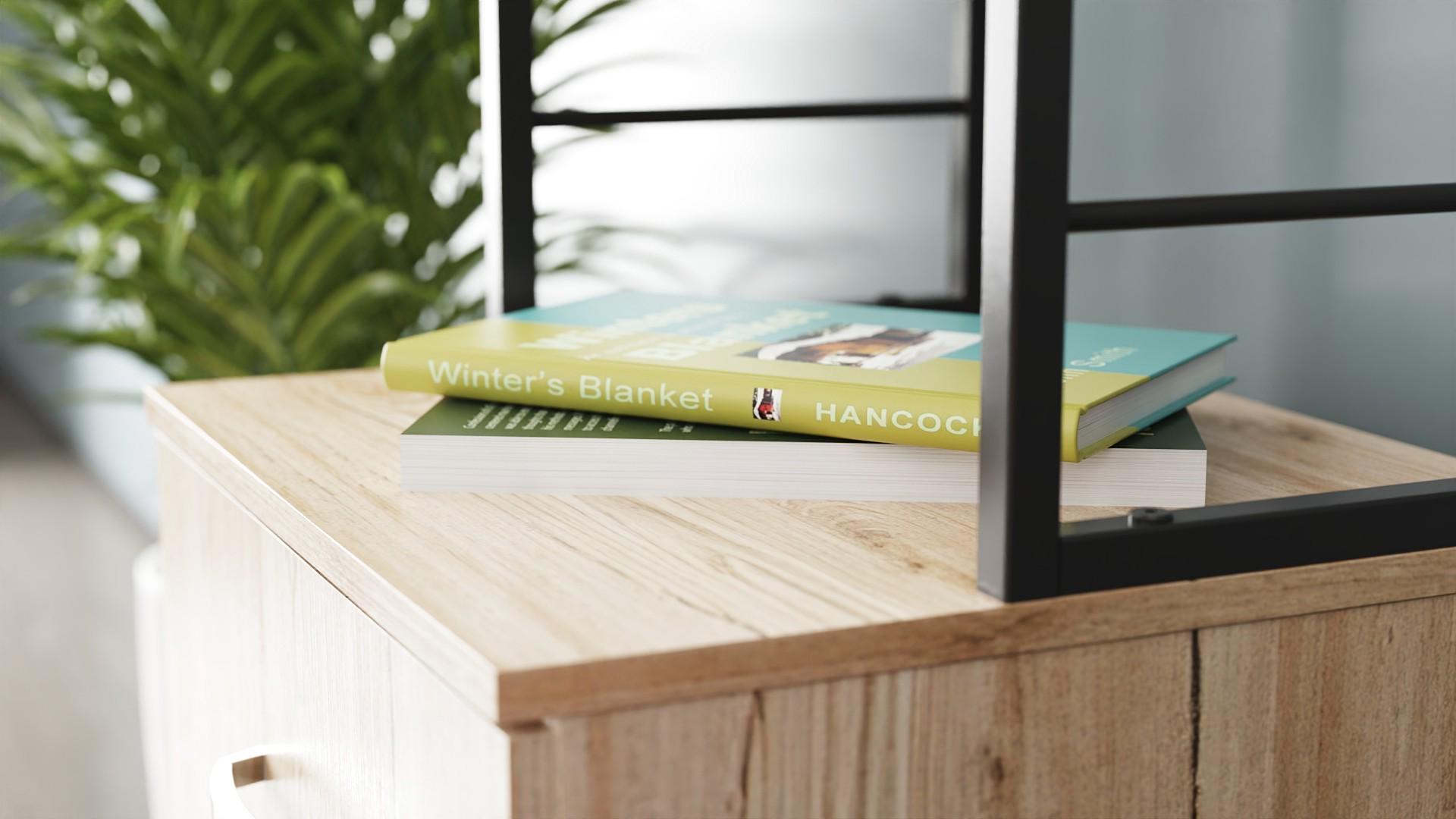 Стіл-тумба трансформер Ferrum-decor Смарт 4/1 з етажеркою метал/ДСП 16 мм 1430x1450x500 мм Чорний/Дуб Сан-Марино (FRD-105124) - фото 9 Стіл-тумба трансформер Ferrum-decor Смарт 4/1 з етажеркою метал/ДСП 16 мм 1430x1450x500 мм Чорний/Дуб Сан-Марино (FRD-105124) - фото 9