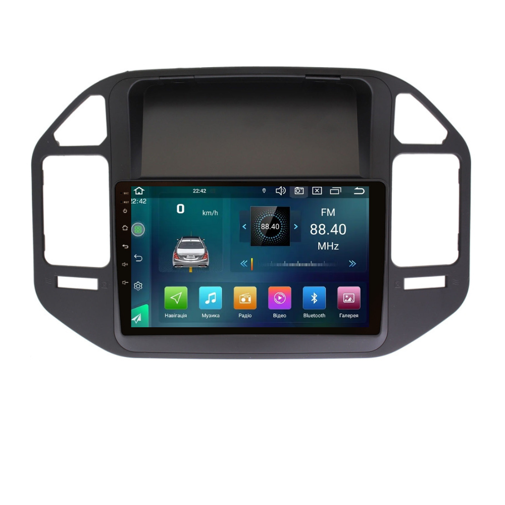 Магнитола штатная CYCLONE C9-007 DSP Carplay 4/64 GB 4G для Mitsubishi Pajero 1999-2006 г. (AR-81417)