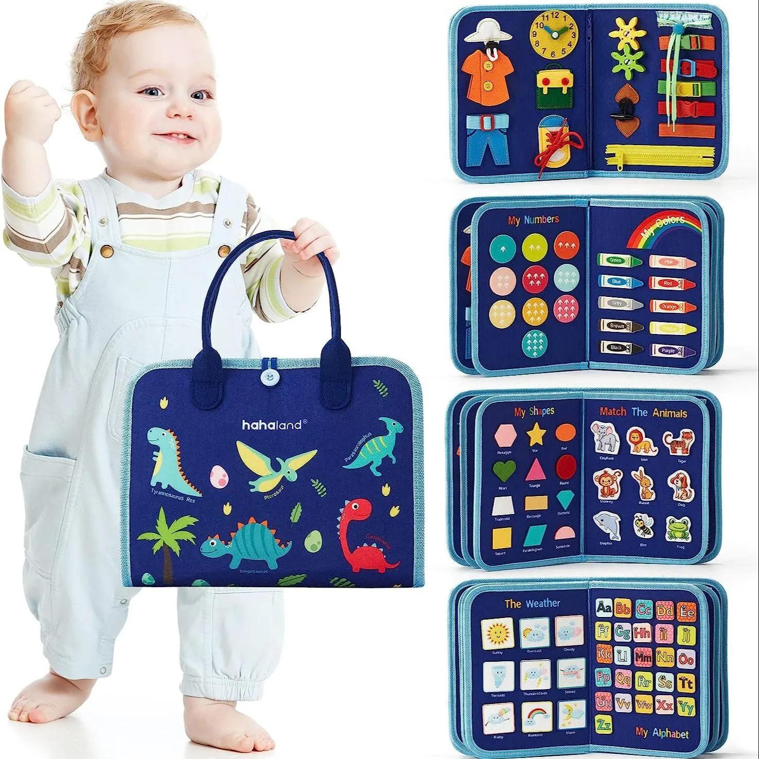 Бизиборд Монтессори для детей Blue (12766301) - фото 3 Бизиборд Монтессори для детей Blue (12766301) - фото 3