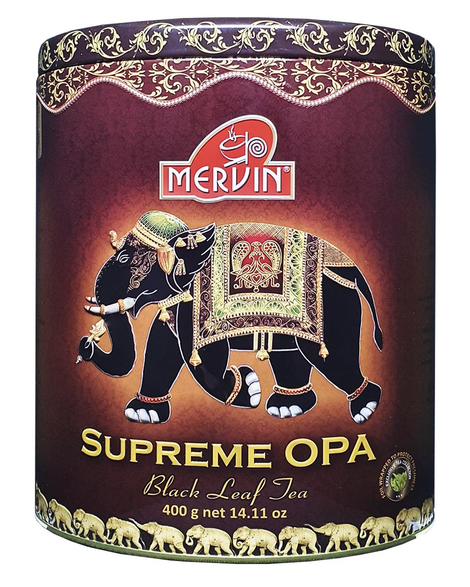 Чай черный Mervin Supreme OPA крупнолистовой 400 г (52465)