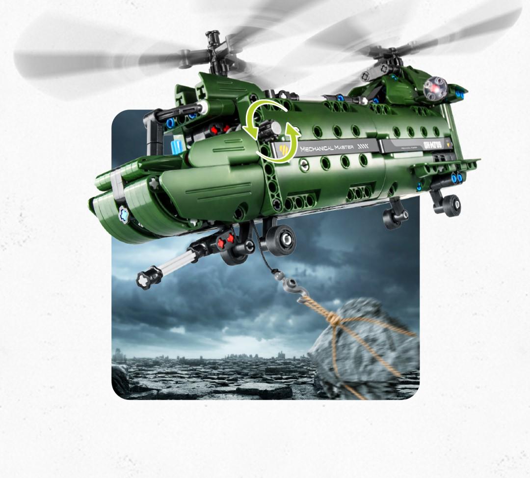 Конструктор Mijia Wanzhi Military Transport Aircraft - фото 4 Конструктор Mijia Wanzhi Military Transport Aircraft - фото 4